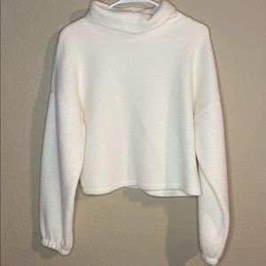 White Forever 21 Turtleneck